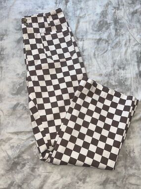 Paper Moon Demi Checkered Patch Pocket Jeans